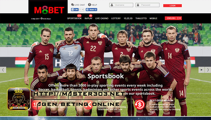 agen bola m8bet, agen resmi m8bet, bandar bola terpercaya, situs taruhan bola, judi bola online master303